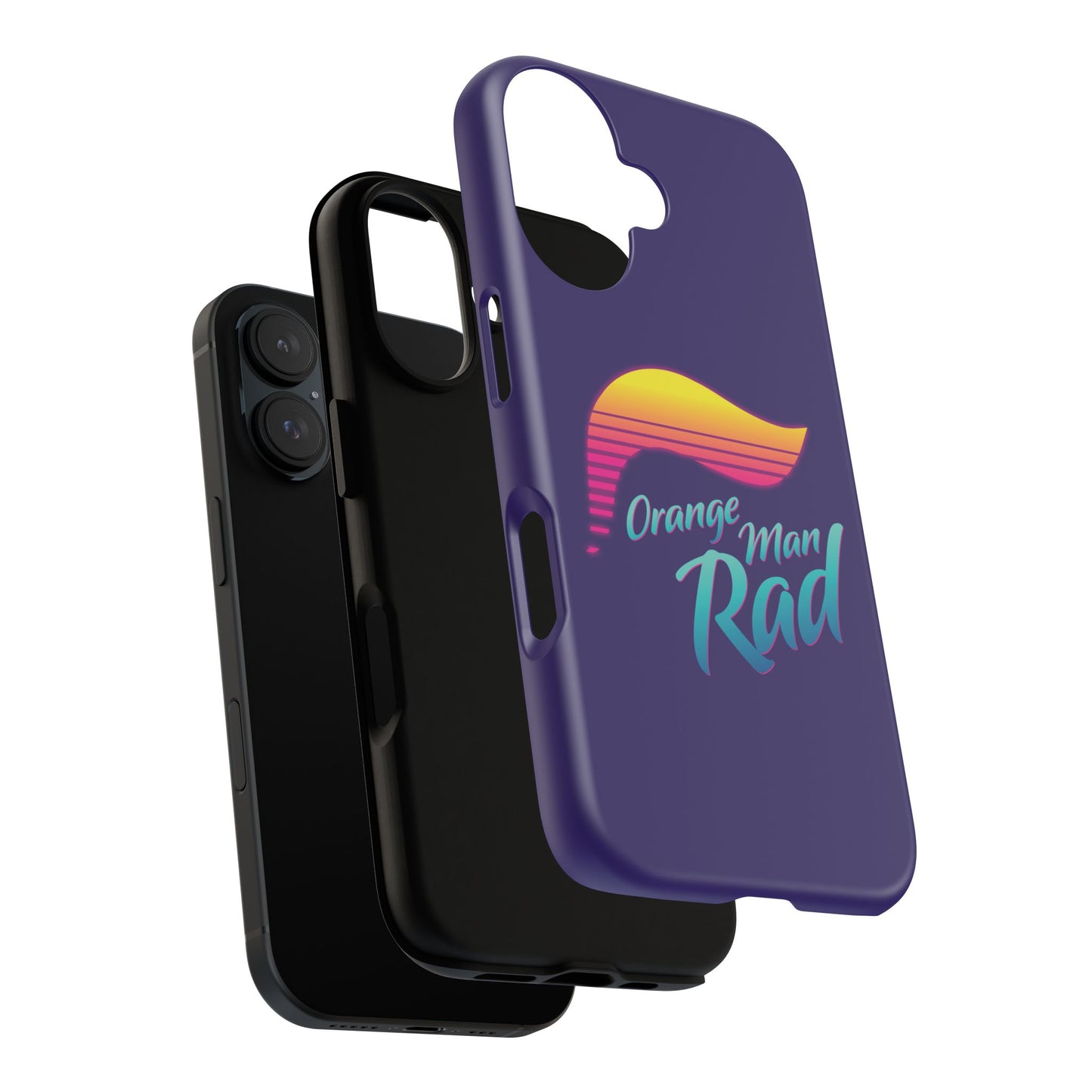 Orange Man Rad Retro Tough Cases
