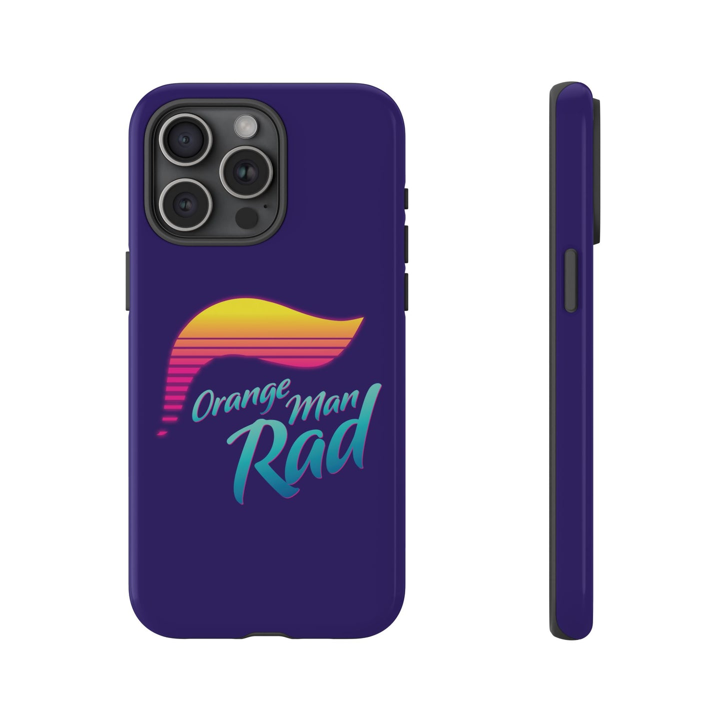 Orange Man Rad Retro Tough Cases