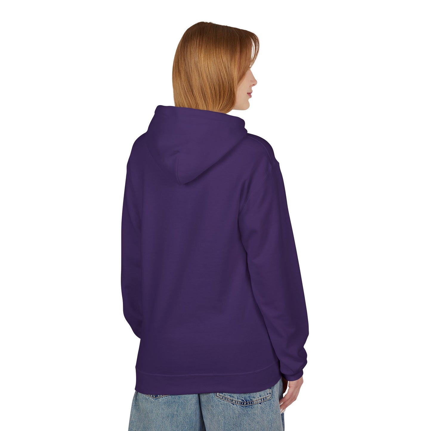 Orange Man Rad Retro Fleece Unisex Hoodie