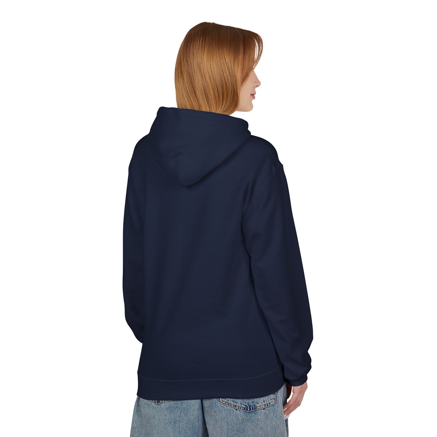 Orange Man Rad Retro Fleece Unisex Hoodie