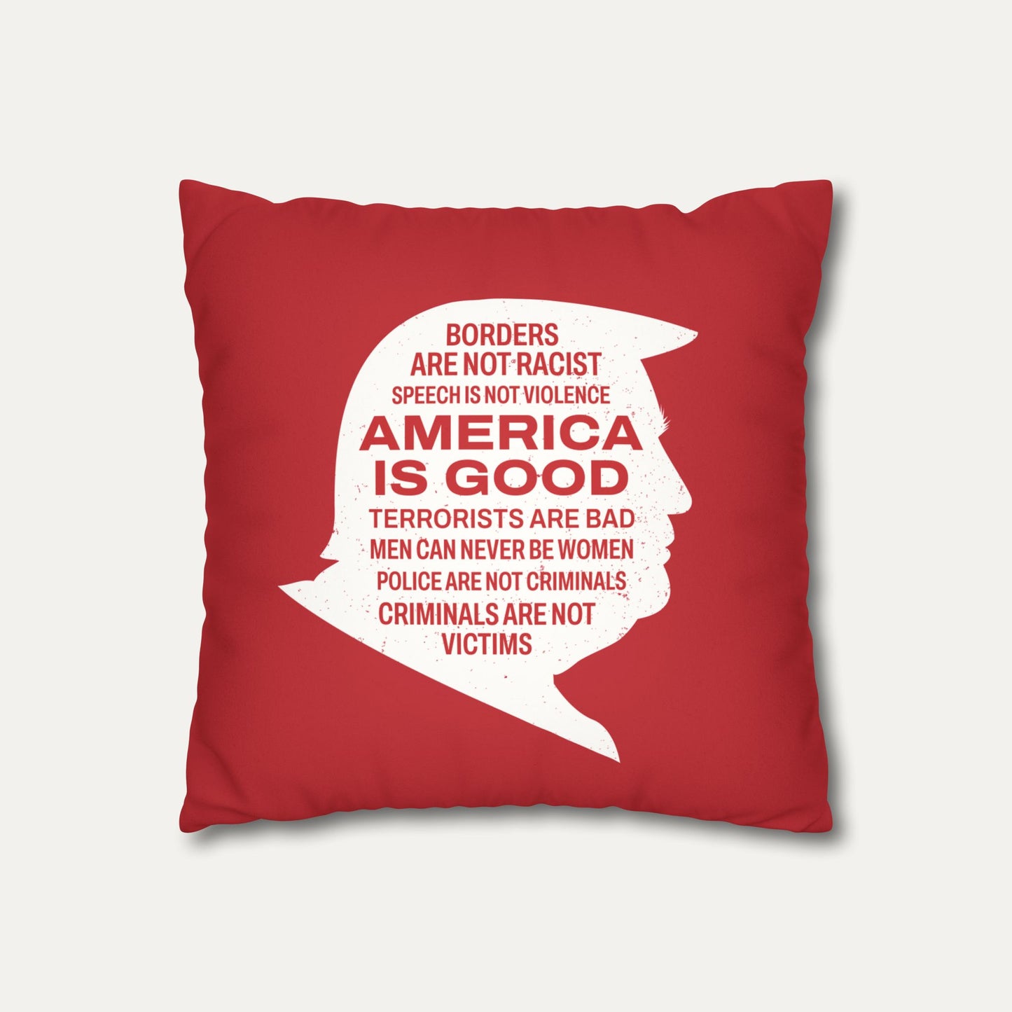 America is Good Faux Suede Pillowcase