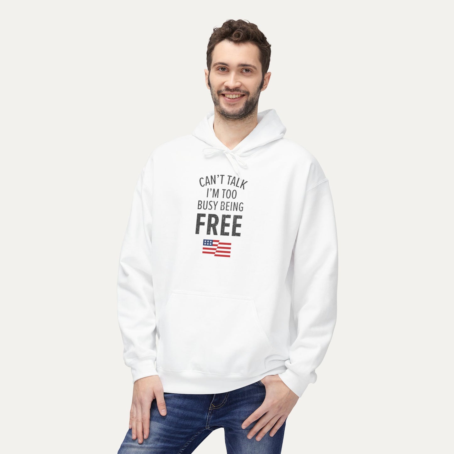 Can’t Talk Fleece Unisex Hoodie
