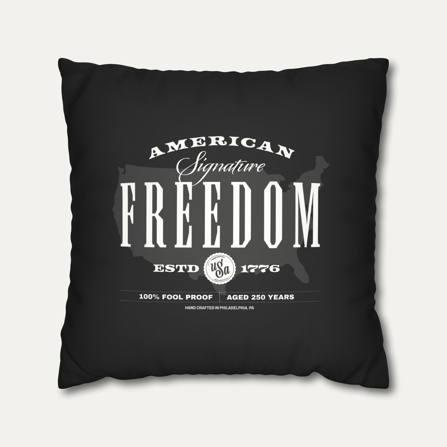 250 Proof Faux Suede Pillowcase