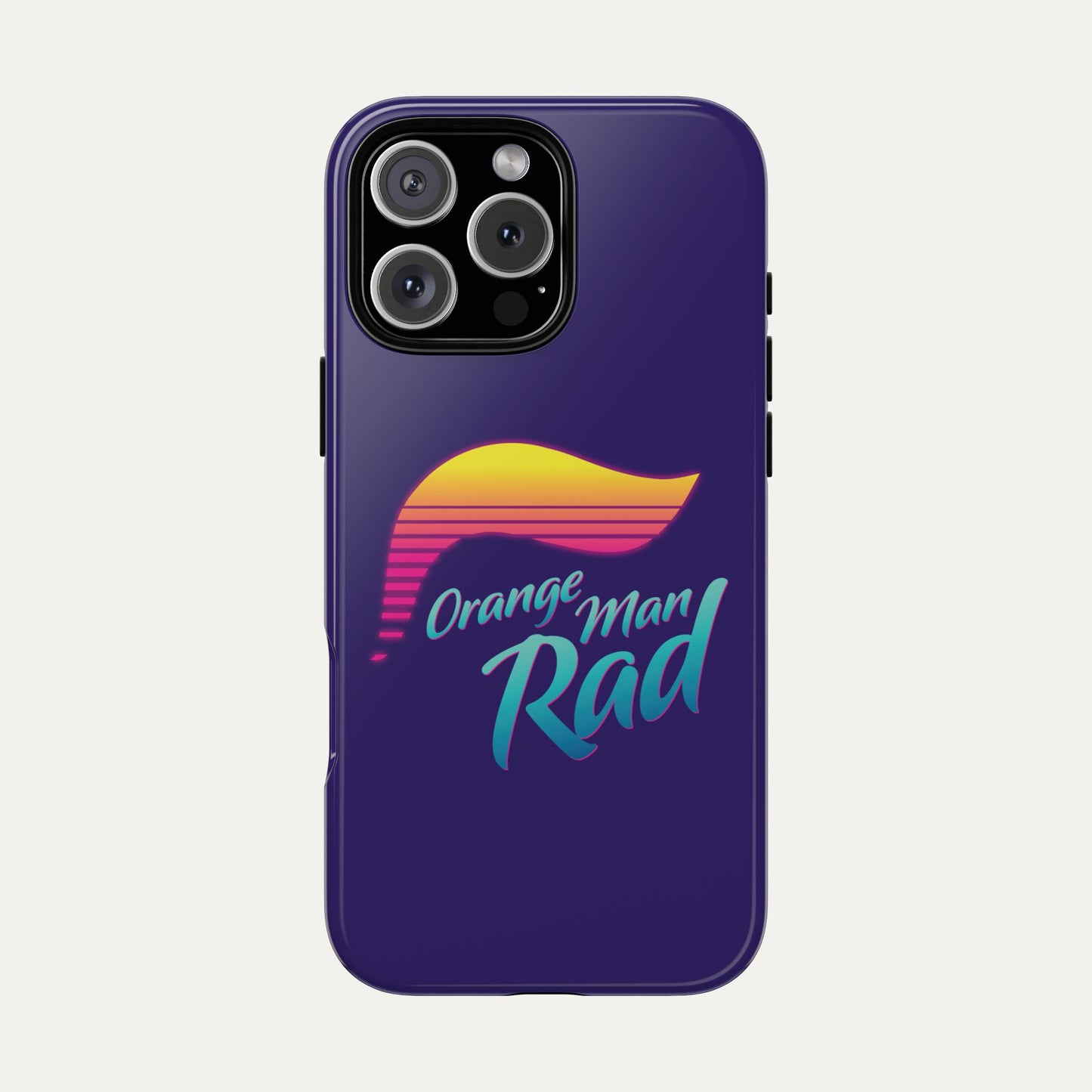 Orange Man Rad Retro Tough Cases