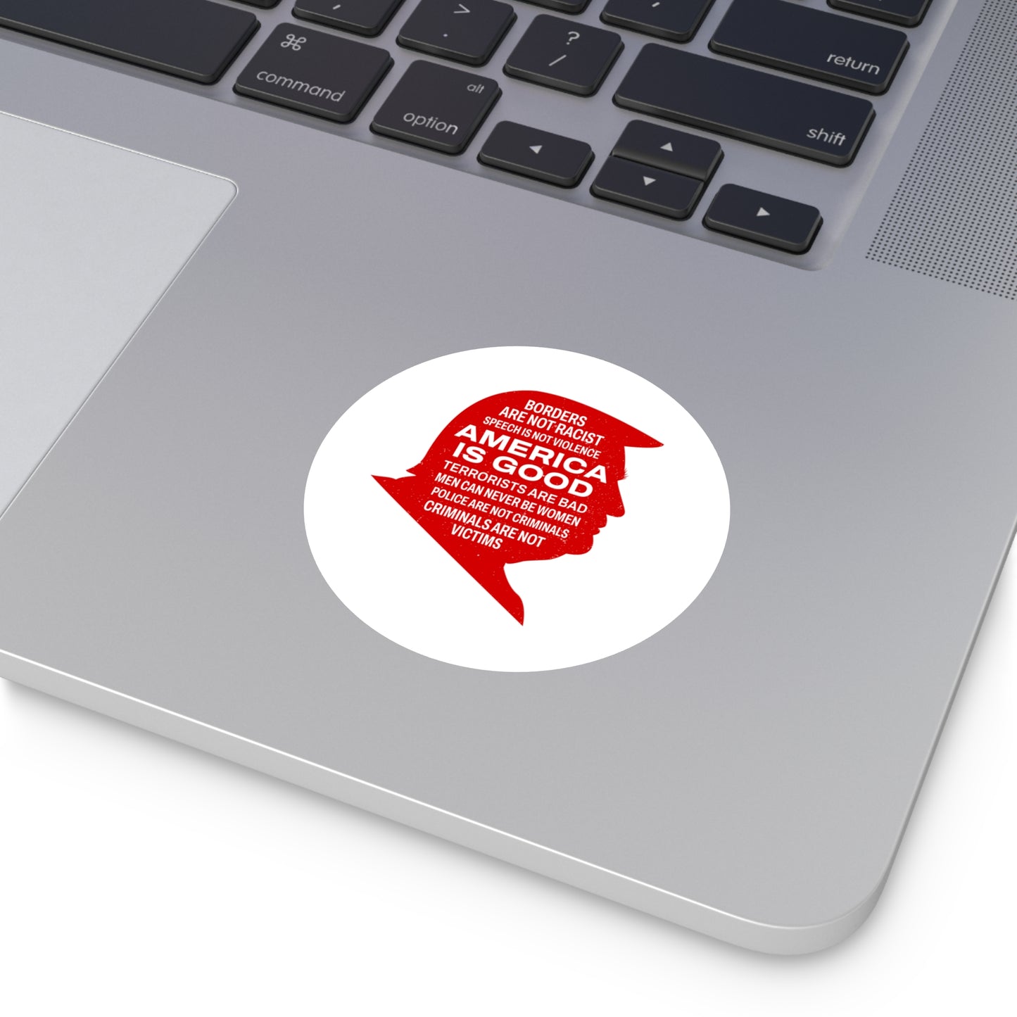America is Good Round Stickers