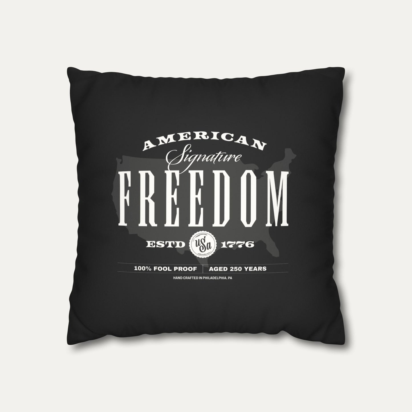 250 Proof Faux Suede Pillowcase
