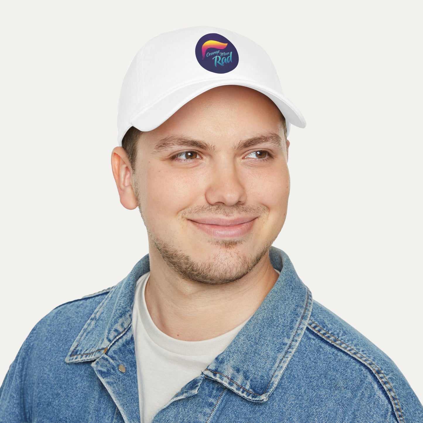 Orange Man Rad Retro Baseball Cap