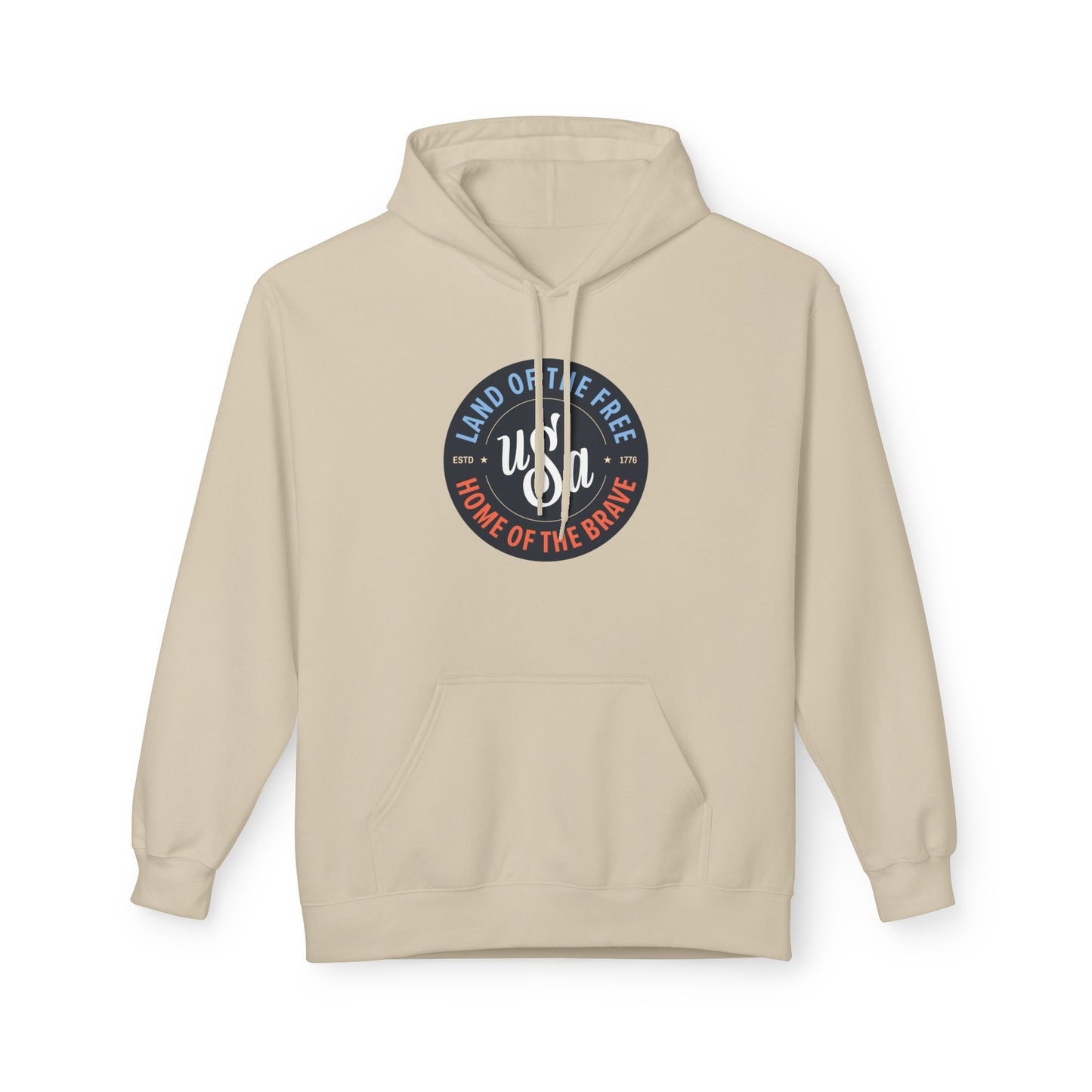 Vintage USA Fleece Unisex Hoodie