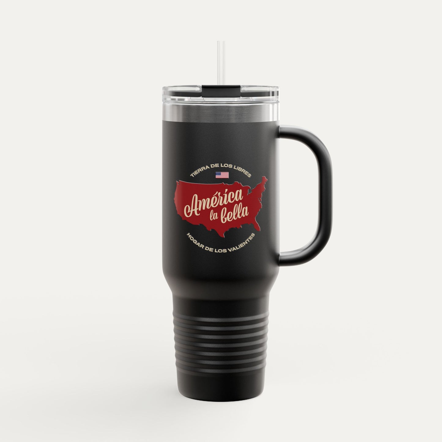 America the Beautiful (Spanish) Insulated 40oz Travel Mug
