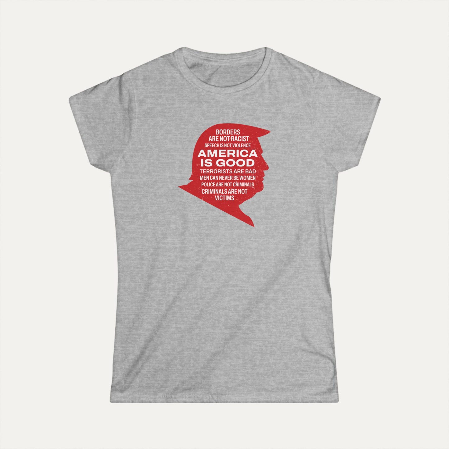 America is Good Women's Softstyle Tee