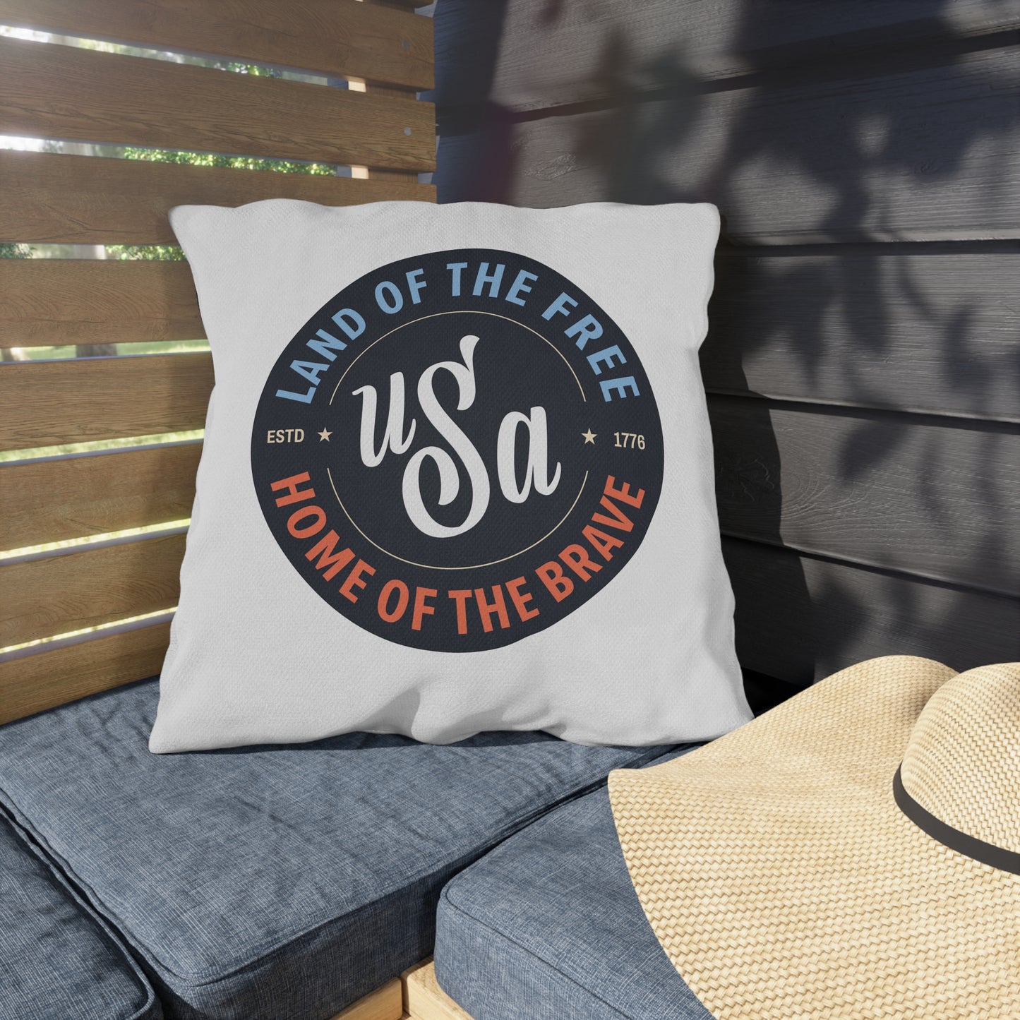 Vintage USA Outdoor Pillows