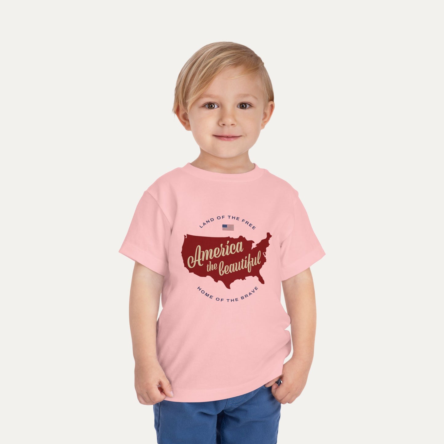 America the Beautiful Toddler Tee
