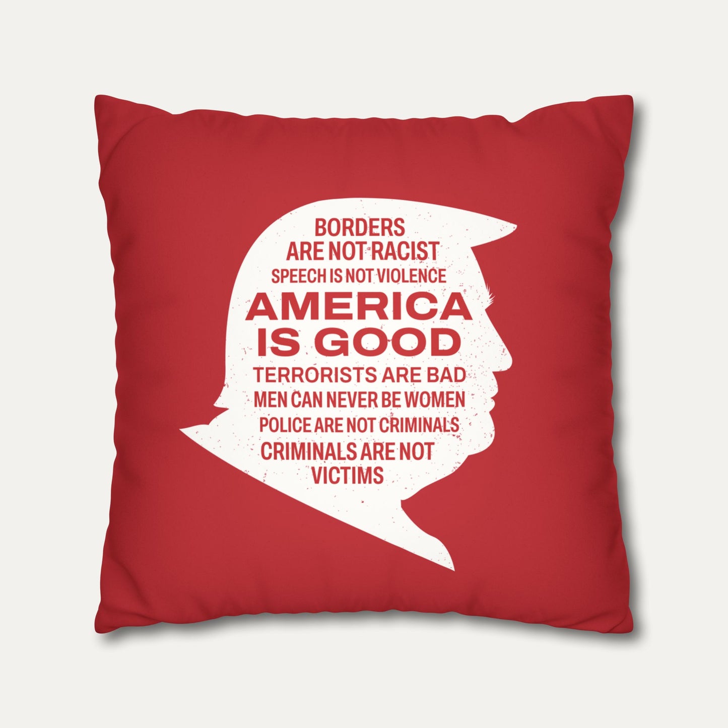 America is Good Faux Suede Pillowcase