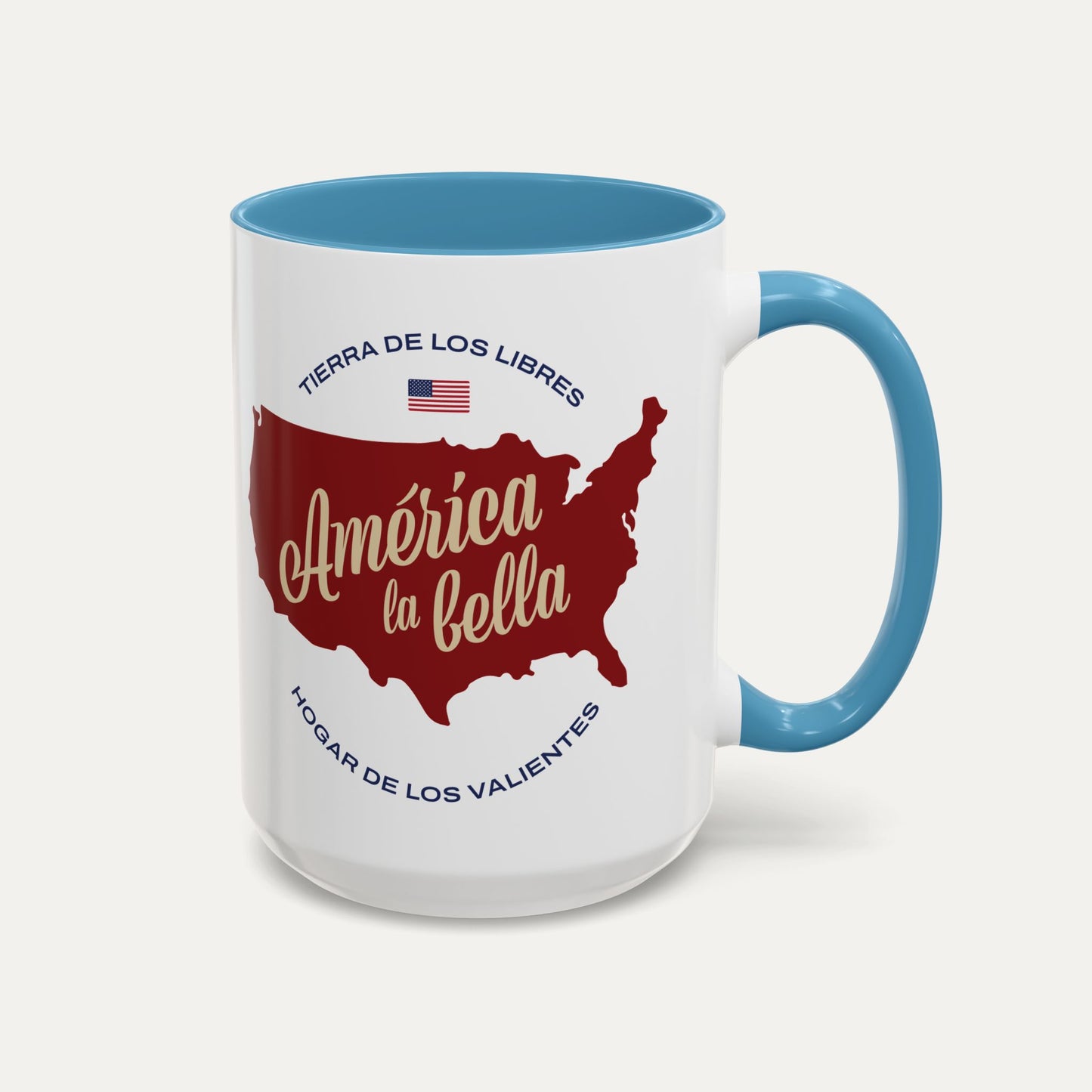 America the Beautiful 15oz Accent Mug (Spanish)