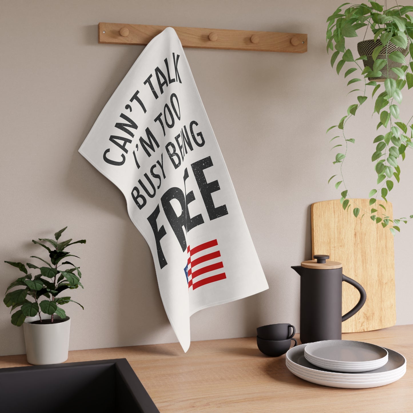 Can’t Talk Tea Towels (cotton)