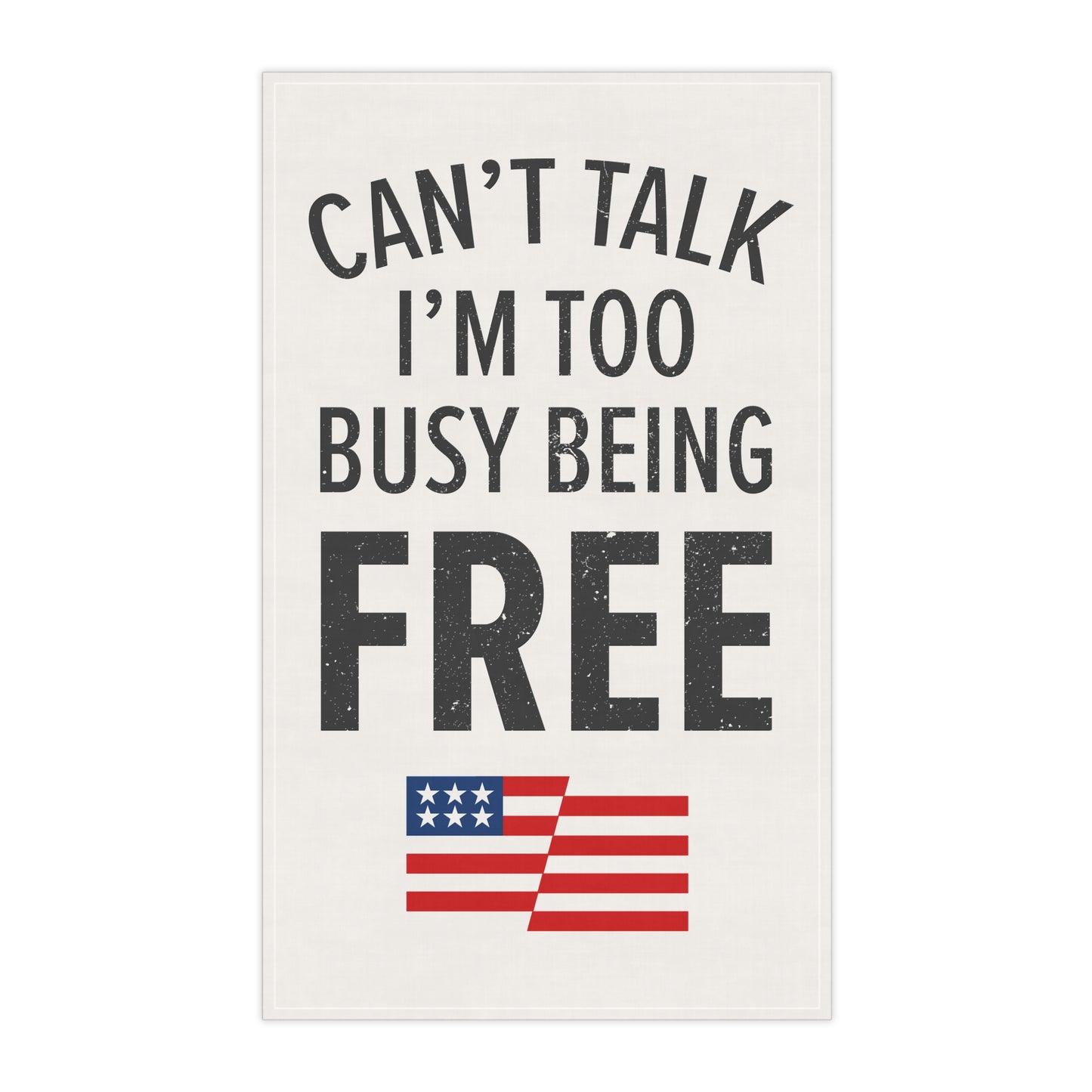 Can’t Talk Tea Towels (cotton)