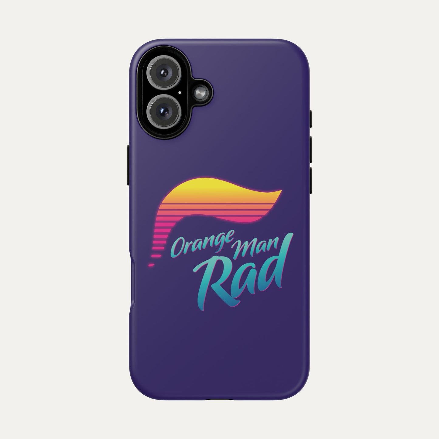 Orange Man Rad Retro Tough Cases