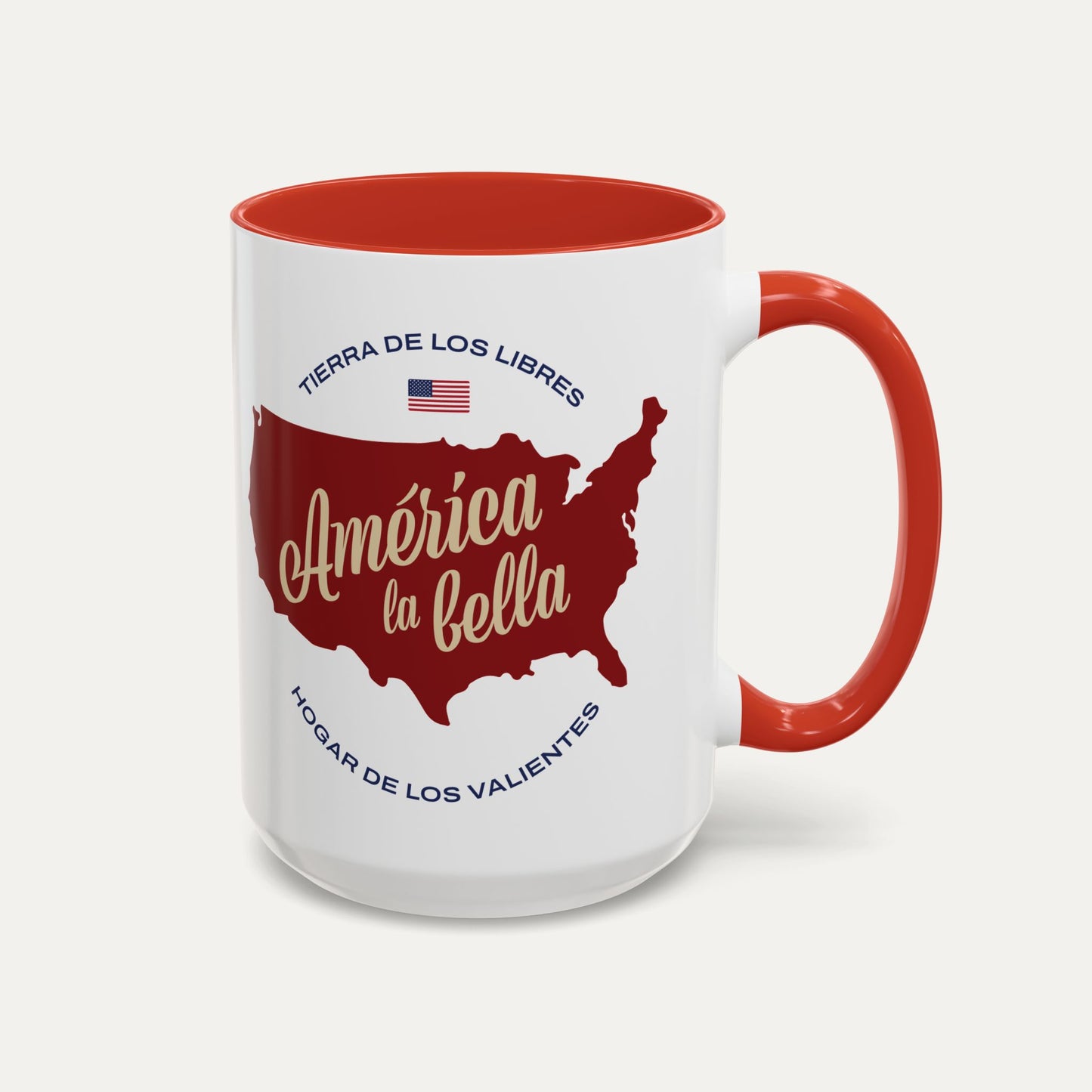 America the Beautiful 15oz Accent Mug (Spanish)