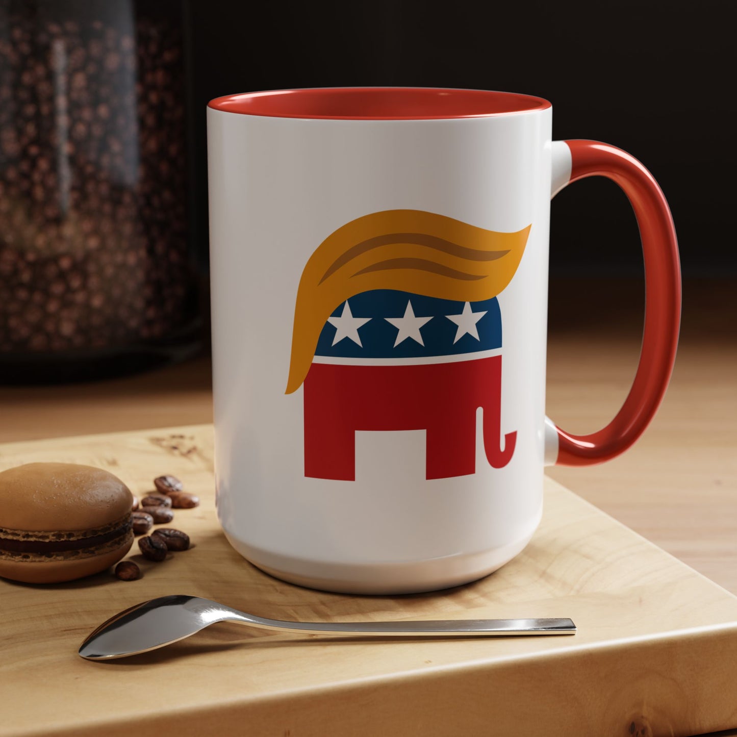 Orange Man Rad 15oz Accent Mug
