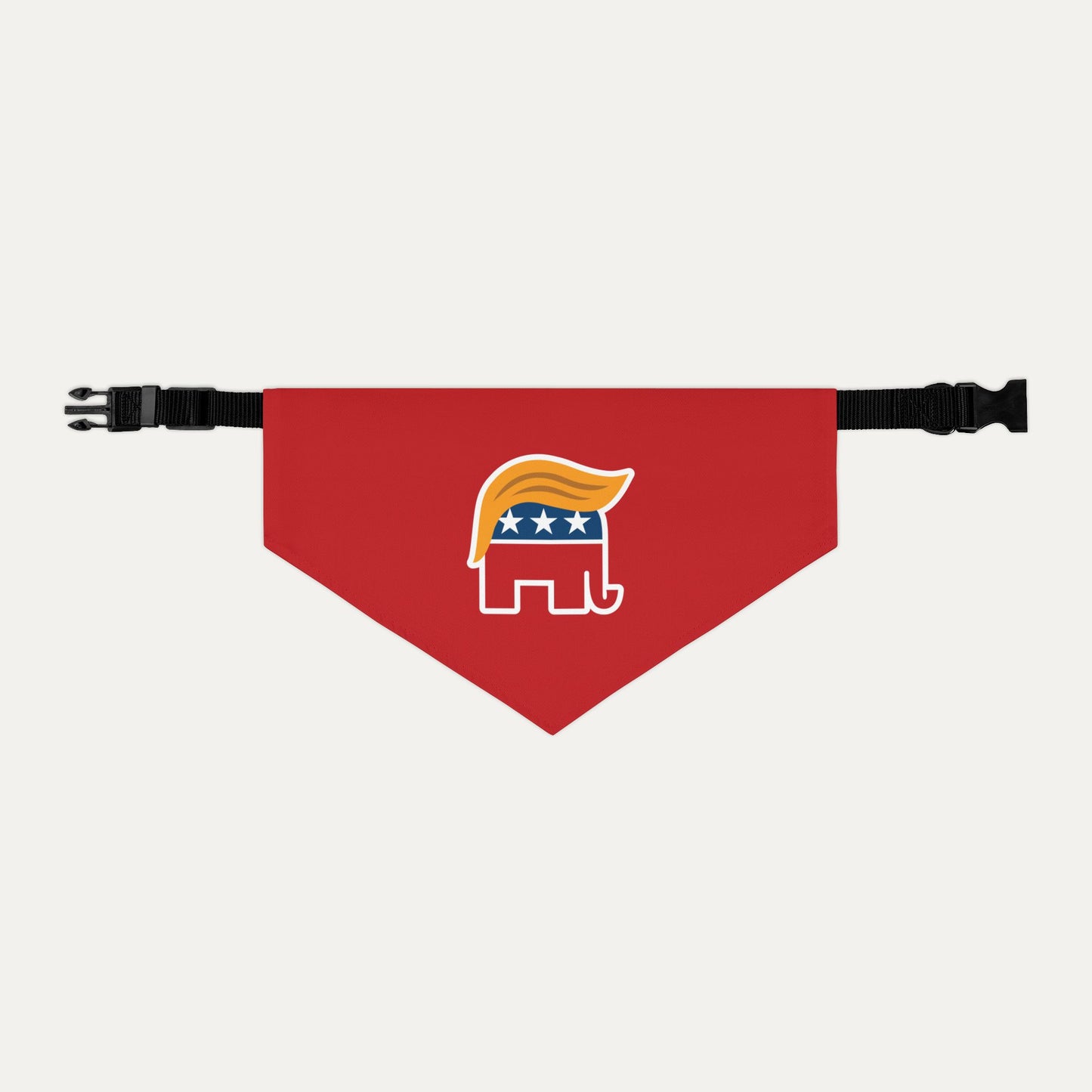 Orange Man Rad Pet Bandana Collar