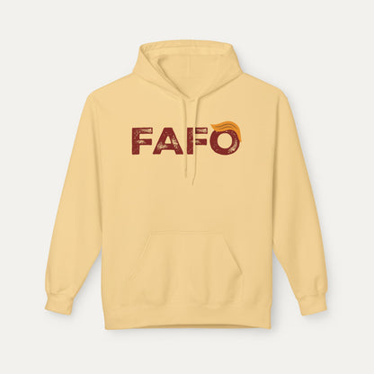 FAFO (Trump style) Fleece Unisex Hoodie
