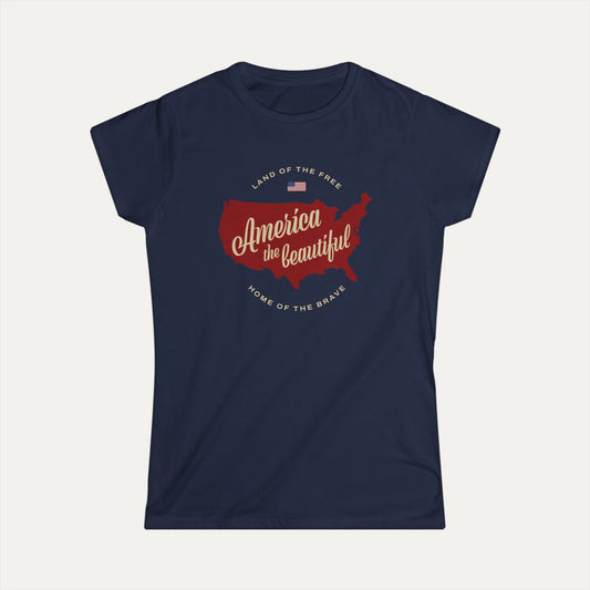 America the Beautiful Women's Softstyle Tee