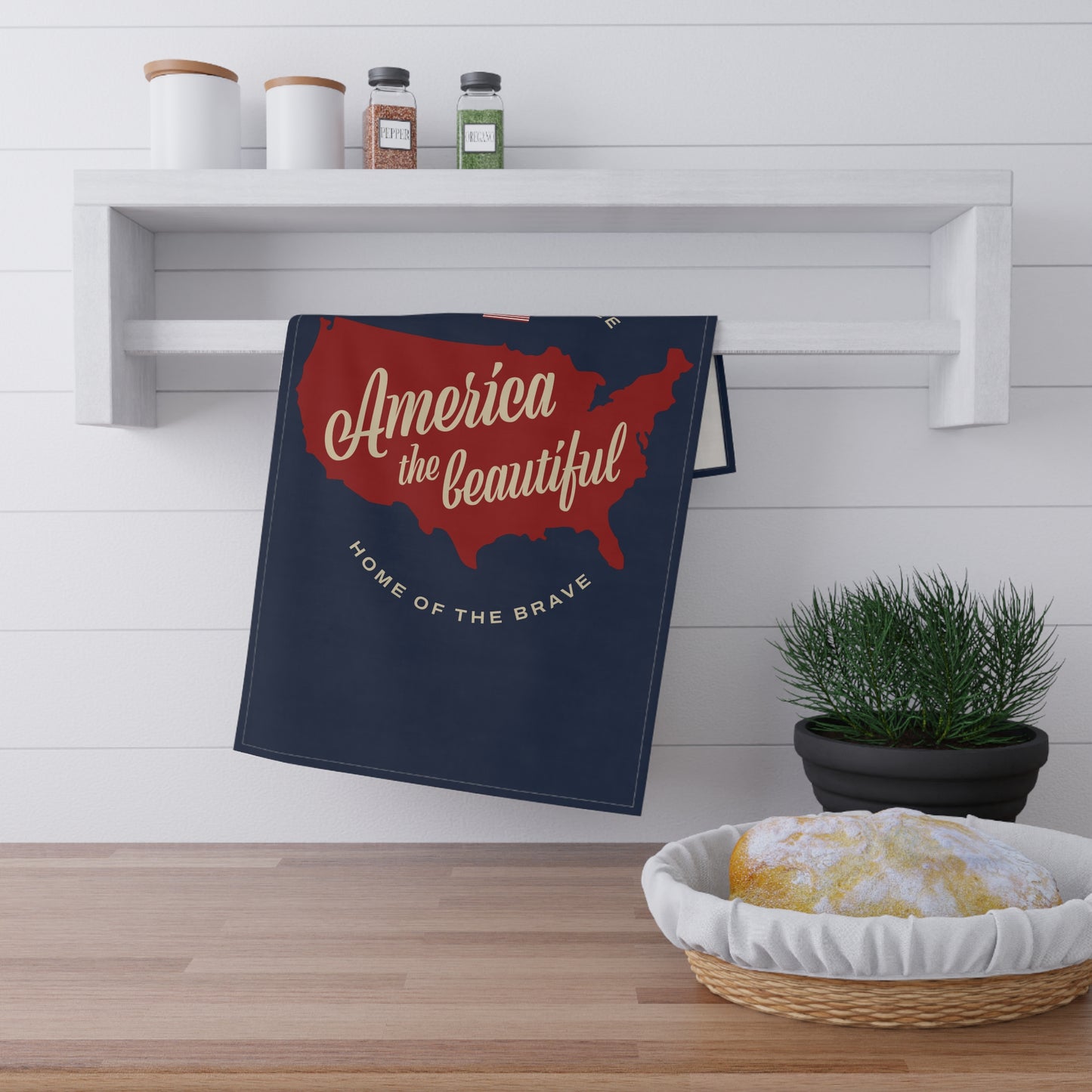 America the Beautiful Tea Towels (cotton)