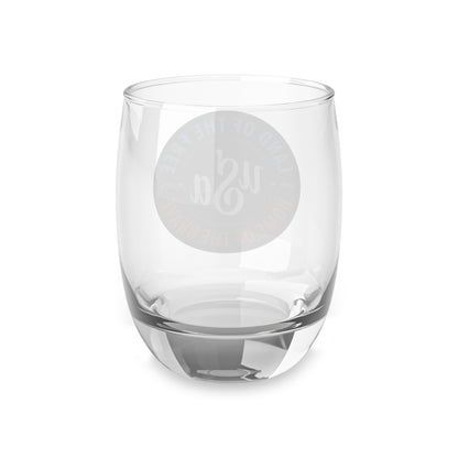 Vintage USA Whiskey Glass