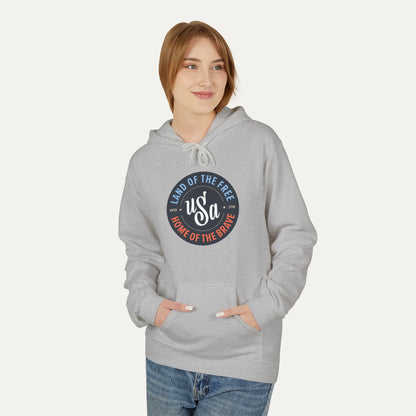 Vintage USA Fleece Unisex Hoodie