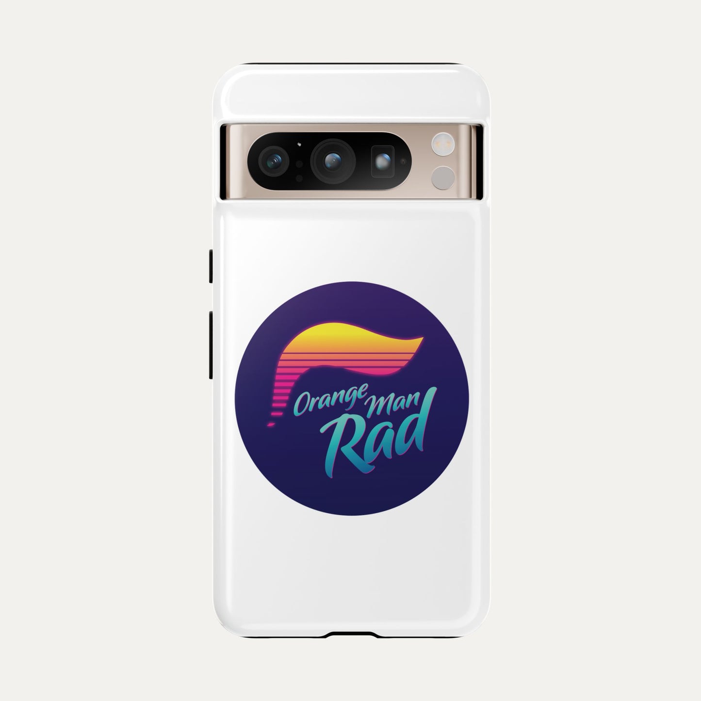 Orange Man Rad Retro Tough Cases