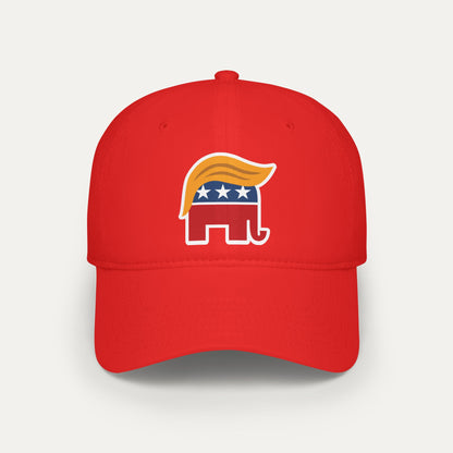Orange Man Rad Baseball Cap