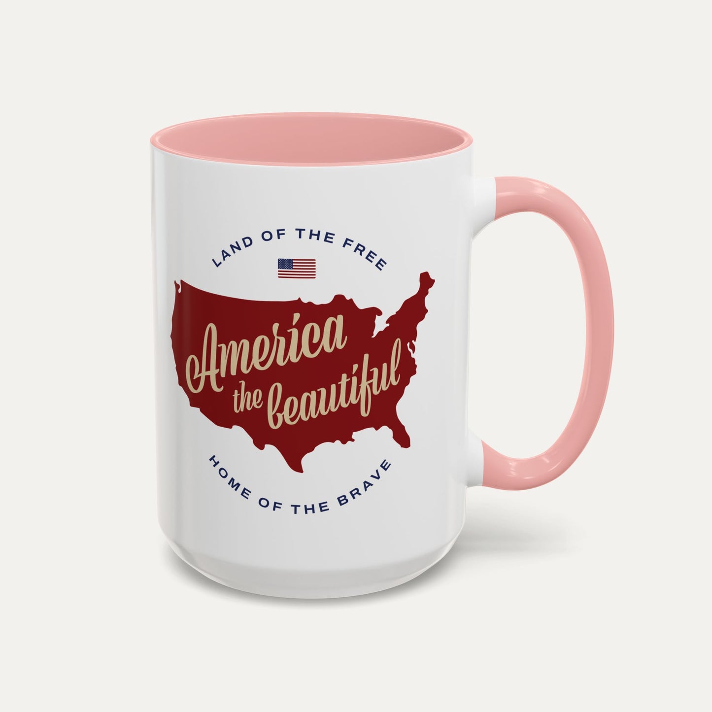 America the Beautiful 15oz Accent Mug