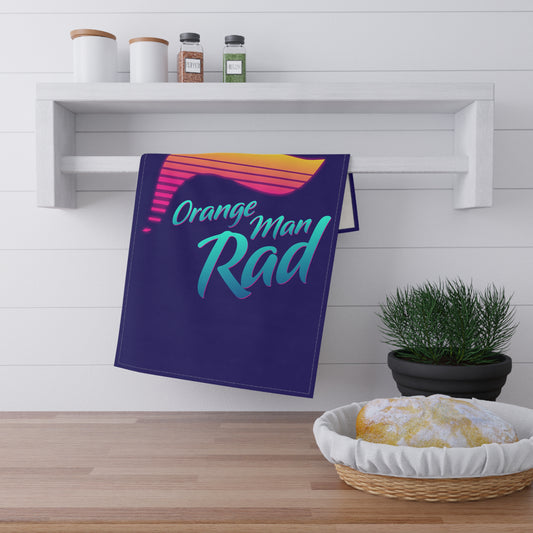 Orange Man Rad Retro Tea Towels (cotton)