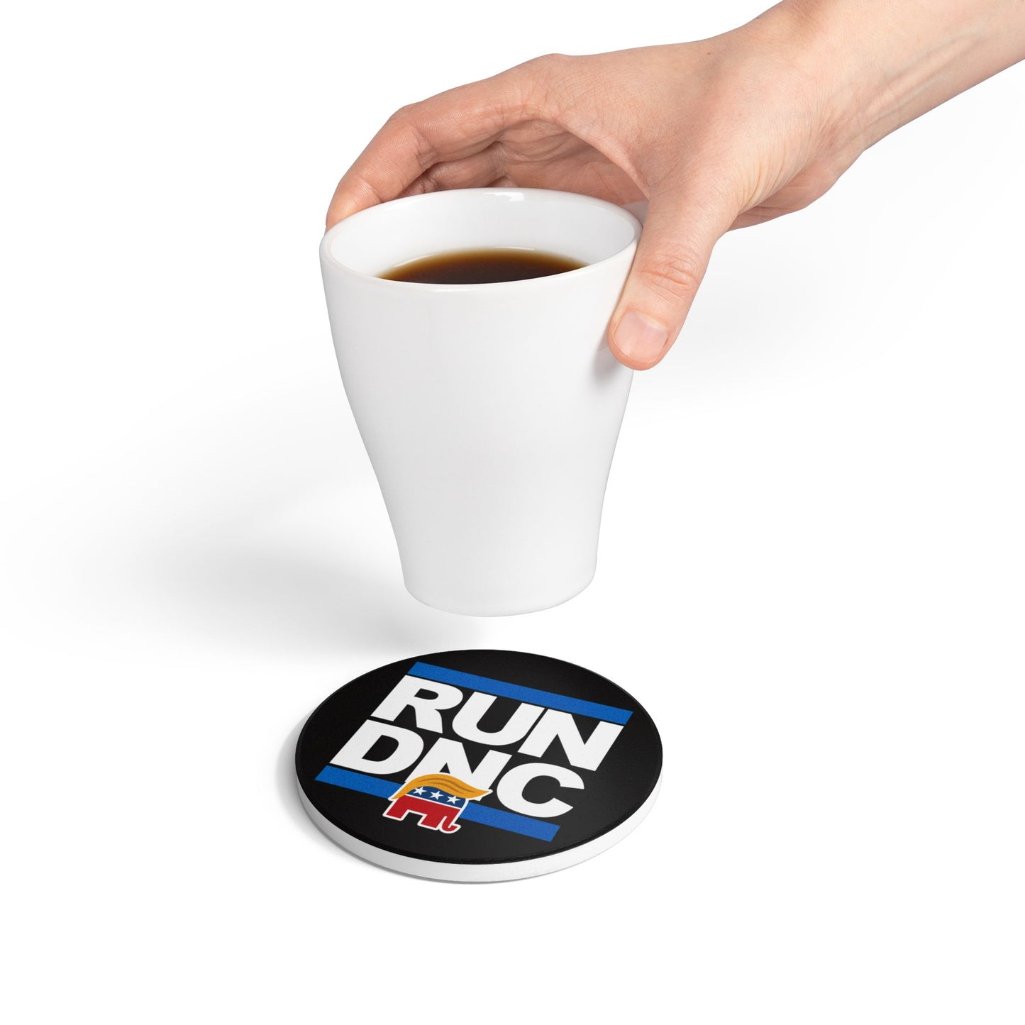 Run DNC Ceramic Coaster