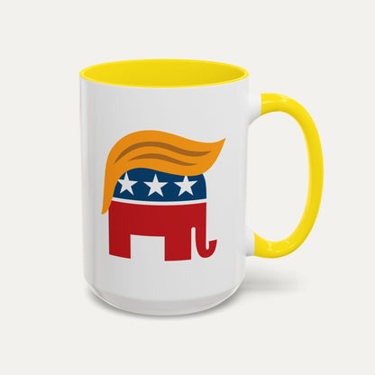 Orange Man Rad 15oz Accent Mug