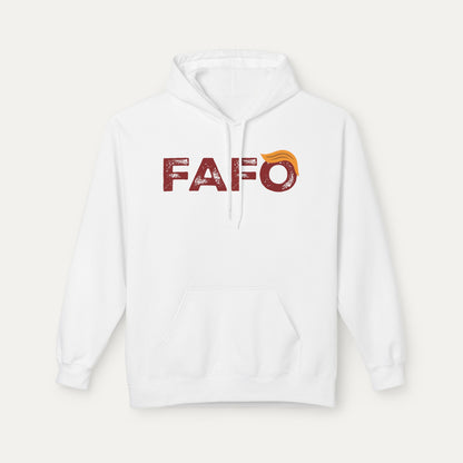 FAFO (Trump style) Fleece Unisex Hoodie