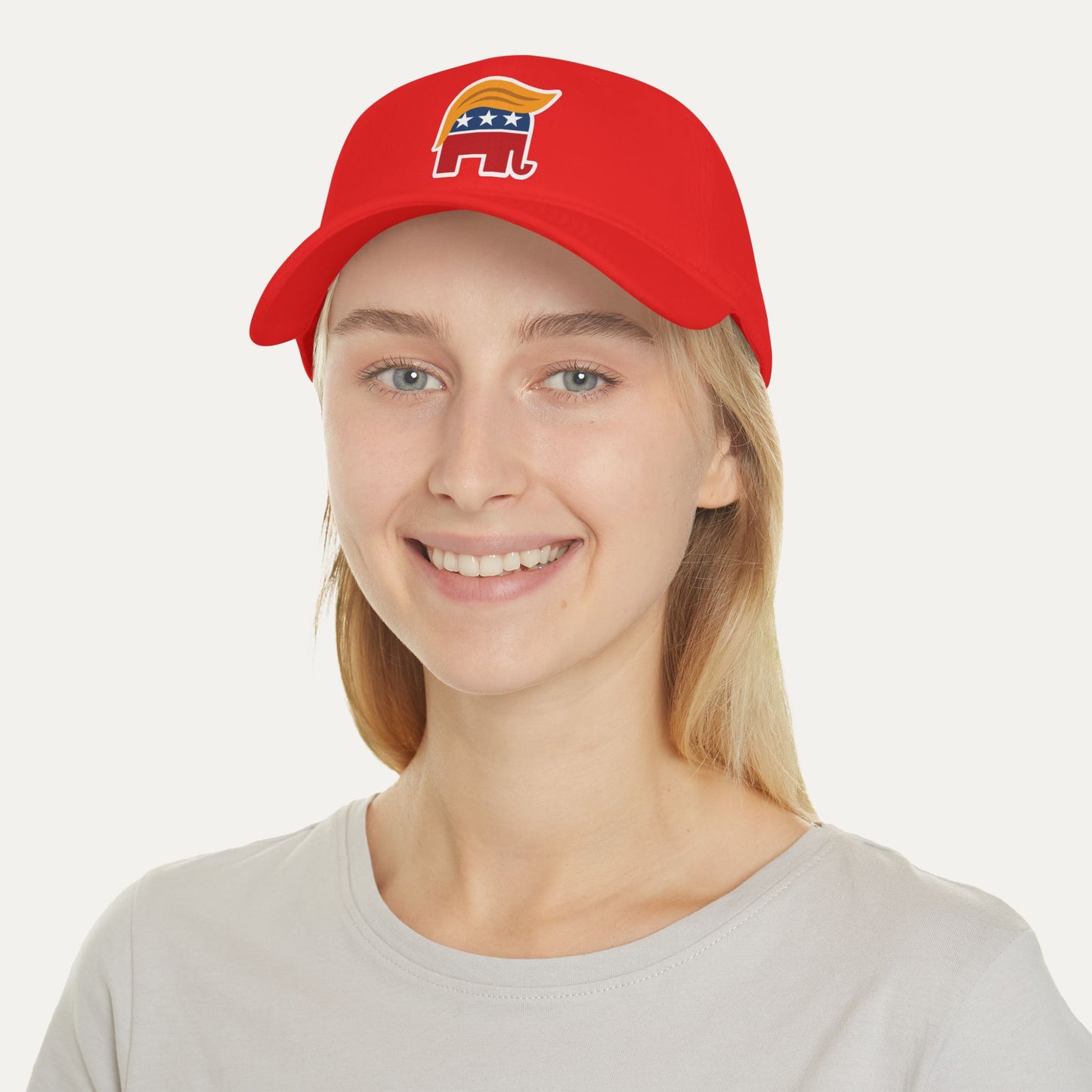 Orange Man Rad Baseball Cap