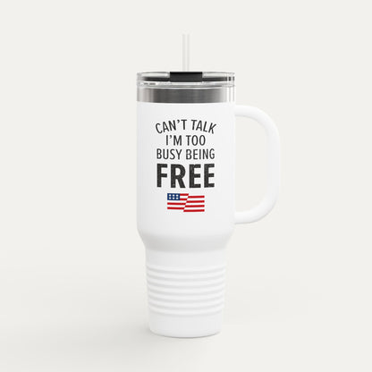 Can’t Talk Insulated 40oz Travel Mug