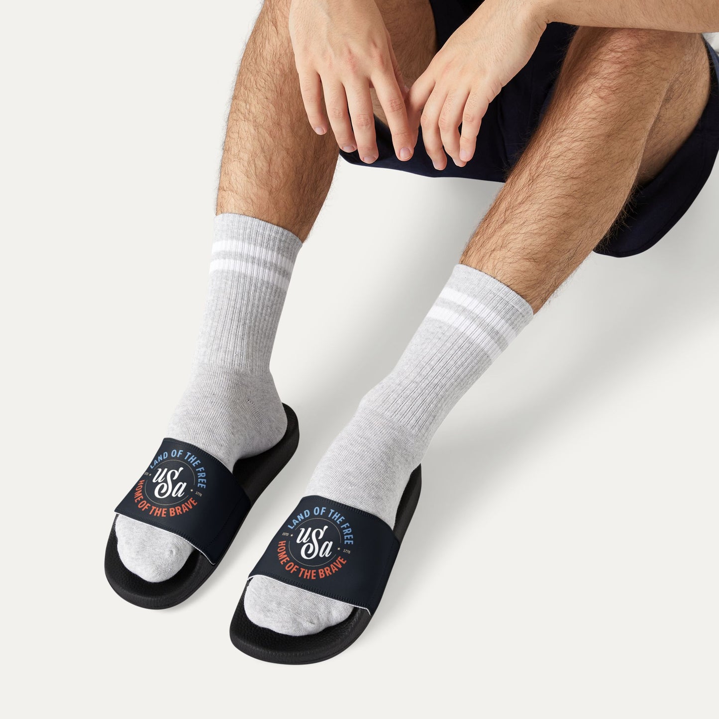 Vintage USA Men's Removable-Strap Sandals