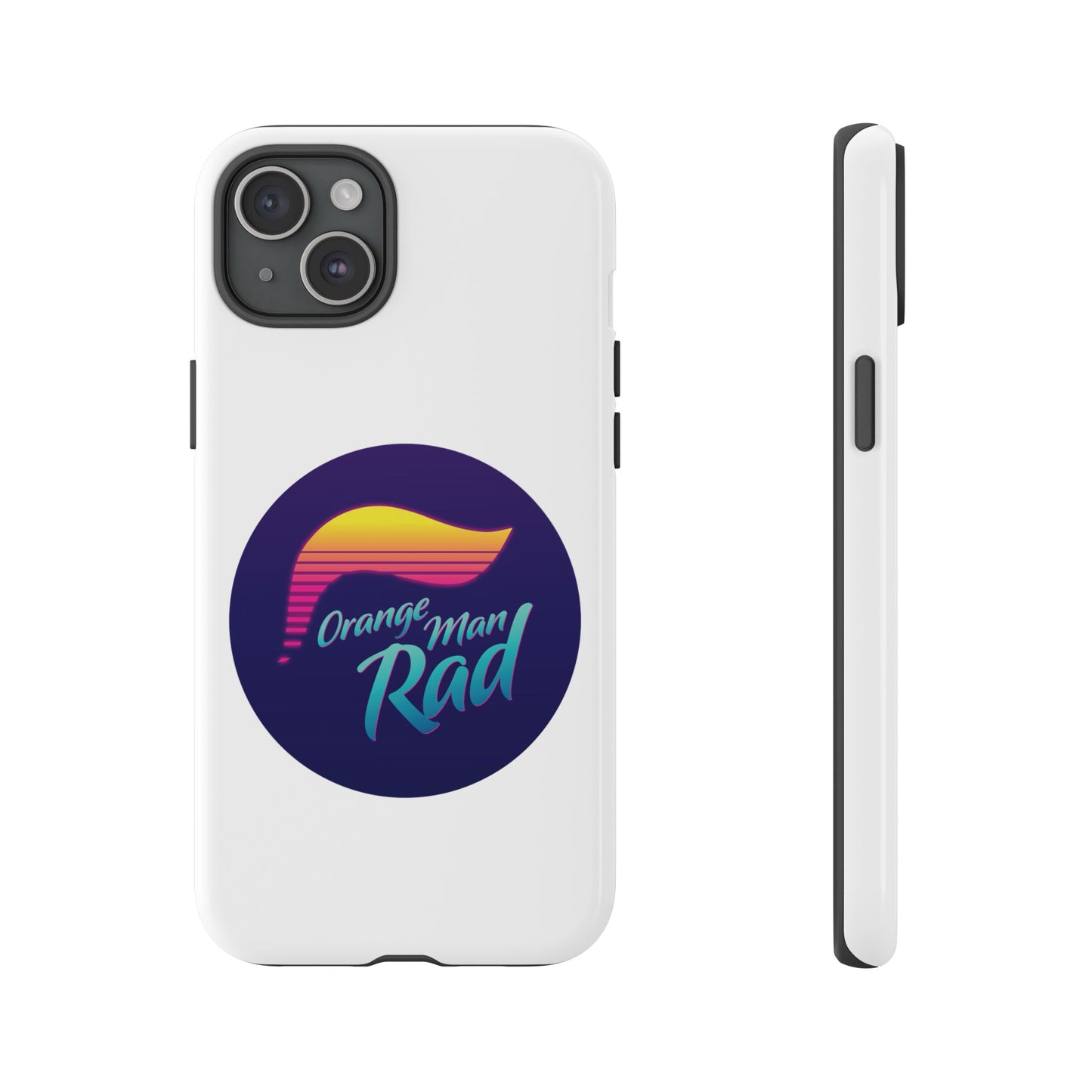 Orange Man Rad Retro Tough Cases
