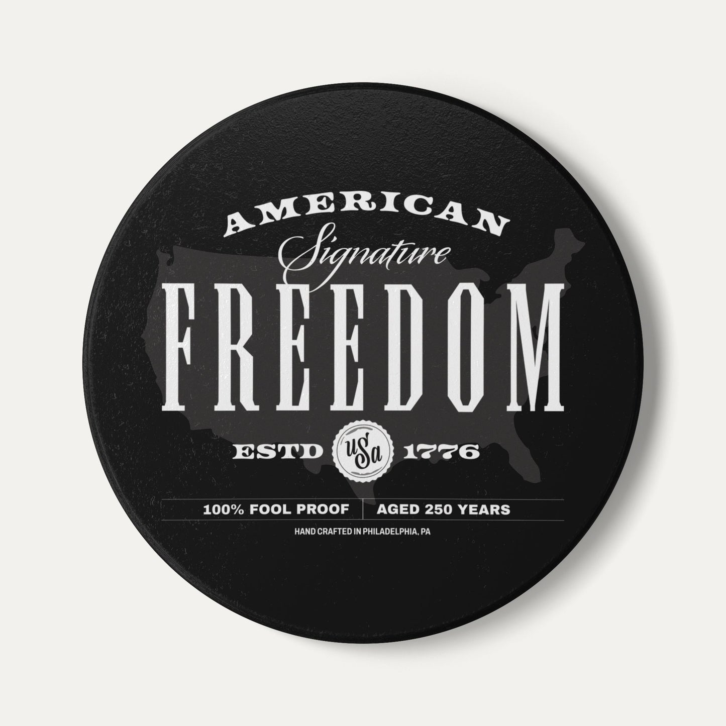 250 proof USA Ceramic Coaster