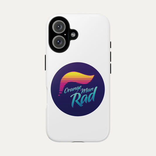 Orange Man Rad Retro Tough Cases