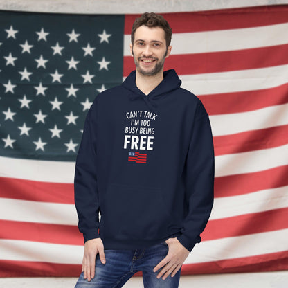 Can’t Talk Fleece Unisex Hoodie