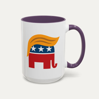 Orange Man Rad 15oz Accent Mug