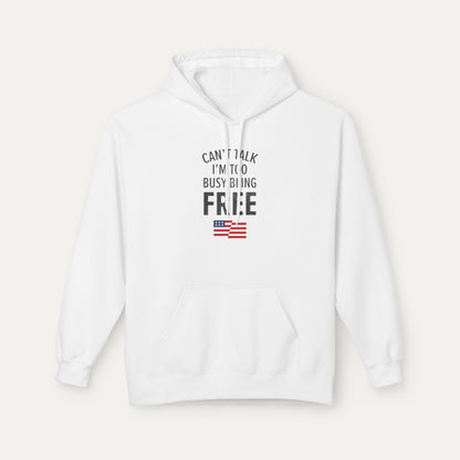 Can’t Talk Fleece Unisex Hoodie