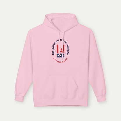 Live Free or Die Fleece Unisex Hoodie