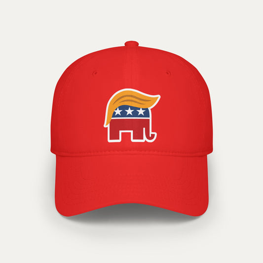 Orange Man Rad Baseball Cap