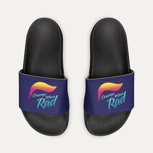 Orange Man Rad Retro Women's Sandals
