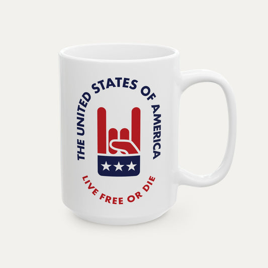 Live Free or Die 15oz Mug
