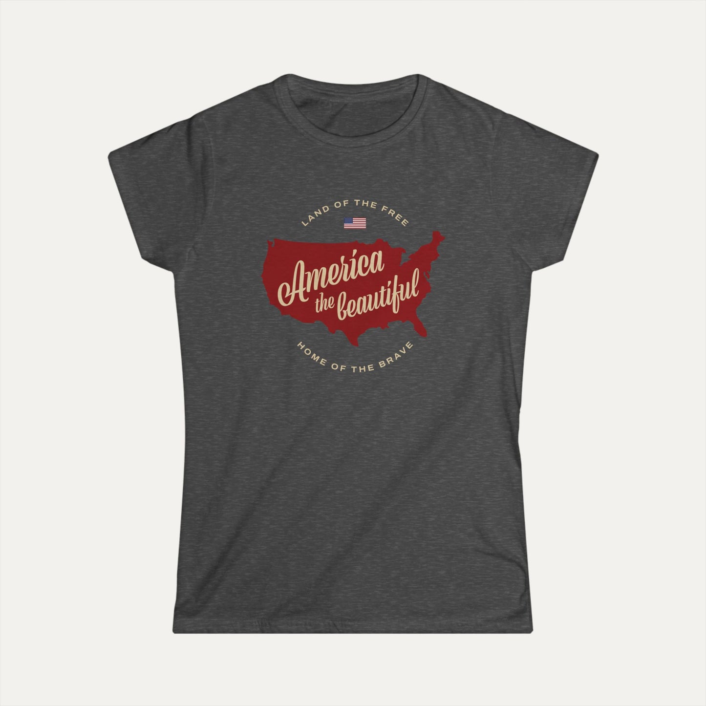 America the Beautiful Women's Softstyle Tee